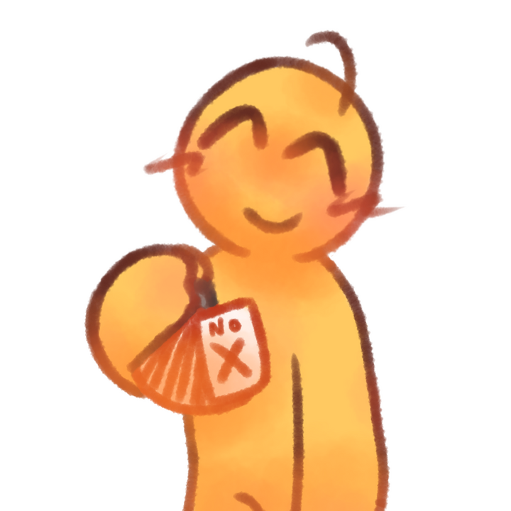Drawing of an emojiperson happily holding communication cards.