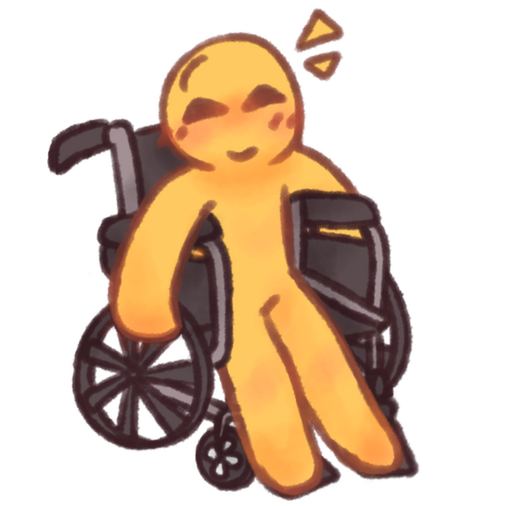wheelchair user textless